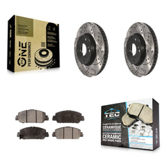Transit Auto KDT-100166 Disc Brake Kit for 2013-2024 Honda Accord - Front