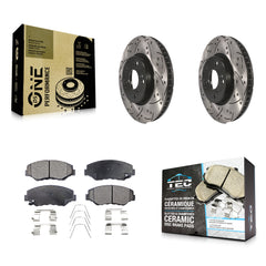 Transit Auto KDT-100167 Disc Brake Kit for 2015 Honda Civic - Front