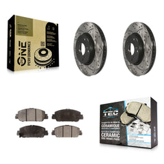 Transit Auto KDT-100168 Disc Brake Kit for 2013-2022 Honda HR-V, Honda Accord - Front