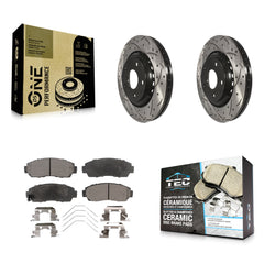Transit Auto KDT-100169 Disc Brake Kit for 2015-2024 Honda Passport, Honda Odyssey - Front