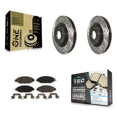 Transit Auto KDT-100171 Disc Brake Kit for 2013-2024 Nissan Murano, INFINITI QX60 and More - Front