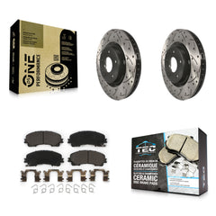 Transit Auto KDT-100172 Disc Brake Kit for 2014-2024 INFINITI Q60, INFINITI QX50, INFINITI Q50 - Front