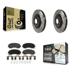 Transit Auto KDT-100183 Disc Brake Kit for 2014-2019 Nissan Rogue - Front