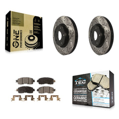 Transit Auto KDT-100184 Disc Brake Kit for 2013-2024 Nissan Altima - Front
