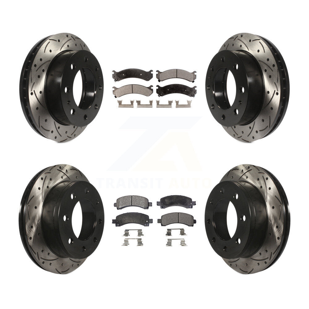 Transit Auto KDT-100194 Disc Brake Kit for 2003-2010 Chevrolet Express 2500, GMC Savana 2500 - Front and Rear