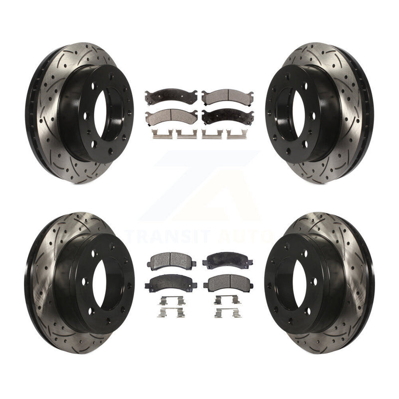 Transit Auto KDT-100194 Disc Brake Kit for 2003-2010 Chevrolet Express 2500, GMC Savana 2500 - Front and Rear