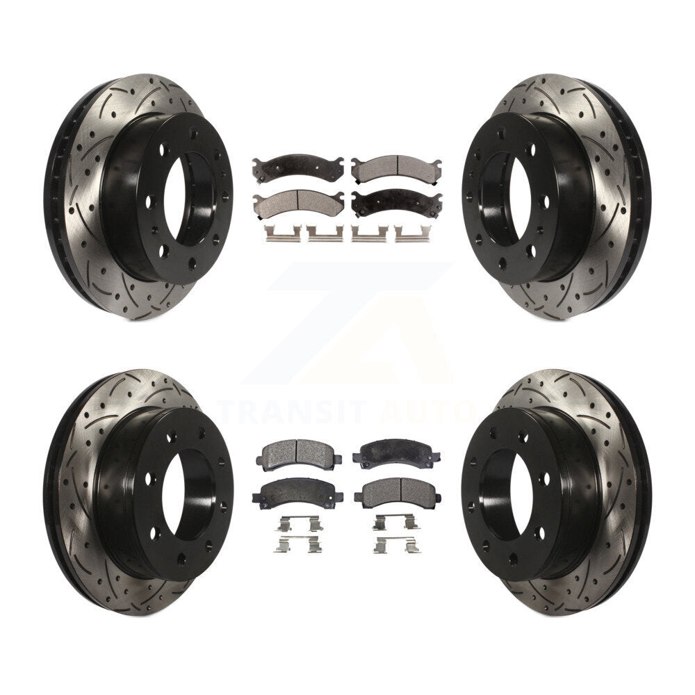 Transit Auto KDT-100195 Disc Brake Kit for 2008-2020 GMC Savana 2500, Chevrolet Express 2500 - Front and Rear