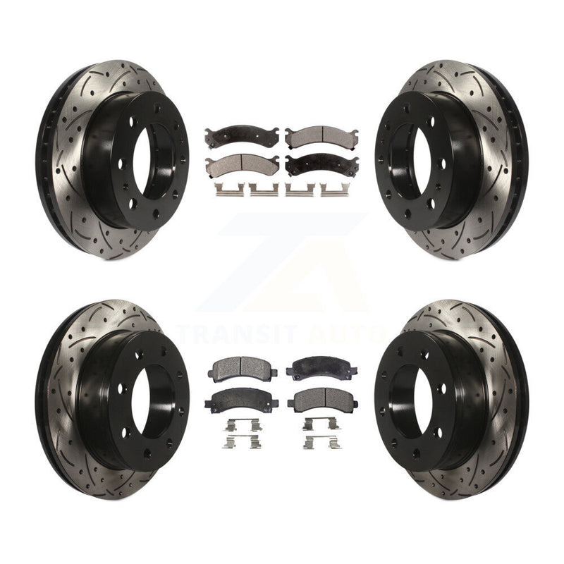 Transit Auto KDT-100195 Disc Brake Kit for 2008-2020 GMC Savana 2500, Chevrolet Express 2500 - Front and Rear