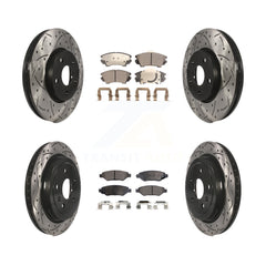 Transit Auto KDT-100200 Disc Brake Kit for 2010-2015 Chevrolet Camaro - Front and Rear