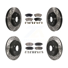 Transit Auto KDT-100203 Disc Brake Kit for 2011-2017 Chevrolet Cruze Limited, Chevrolet Sonic, Chevrolet Cruze - Front and Rear