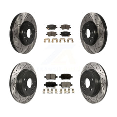 Transit Auto KDT-100205 Disc Brake Kit for 2016 Chevrolet Cruze - Front and Rear