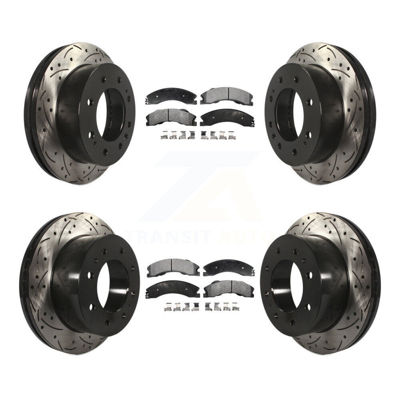 Transit Auto KDT-100209 Disc Brake Kit for 2011-2019 Chevrolet Suburban 3500 HD, Chevrolet Silverado 2500 HD and More - Front and Rear