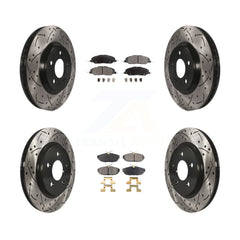 Transit Auto KDT-100219 Disc Brake Kit for 2005-2010 Ford Mustang - Front and Rear