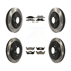 Transit Auto KDT-100224 Disc Brake Kit for 2007-2009 Ford Expedition, Lincoln Navigator - Front and Rear
