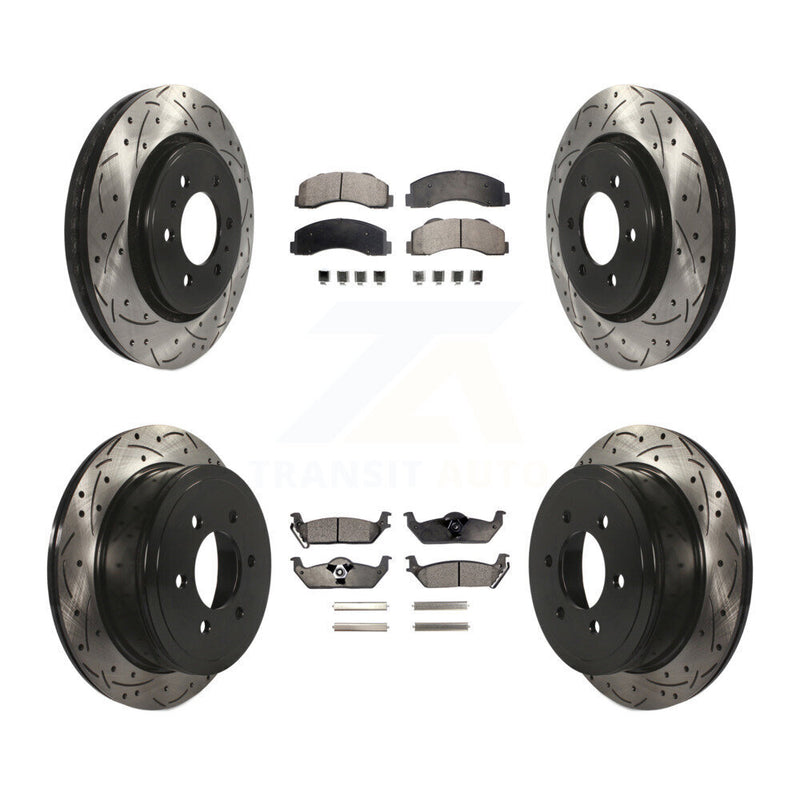 Transit Auto KDT-100225 Disc Brake Kit for 2010-2011 Ford F-150 - Front and Rear