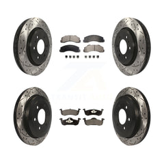 Transit Auto KDT-100226 Disc Brake Kit for 2010-2017 Ford Expedition, Lincoln Navigator - Front and Rear