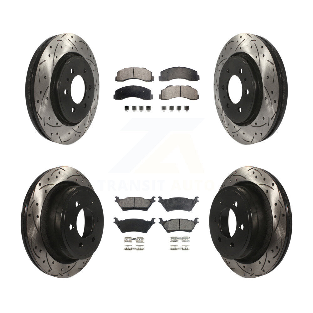 Transit Auto KDT-100227 Disc Brake Kit for 2012-2017 Ford F-150 - Front and Rear