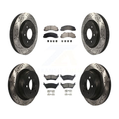 Transit Auto KDT-100227 Disc Brake Kit for 2012-2017 Ford F-150 - Front and Rear