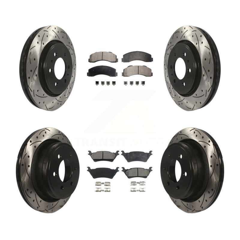 Transit Auto KDT-100227 Disc Brake Kit for 2012-2017 Ford F-150 - Front and Rear
