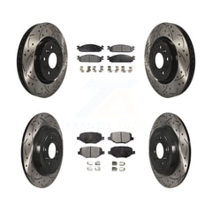 Transit Auto KDT-100229 Disc Brake Kit for 2009-2010 Lincoln MKS - Front and Rear