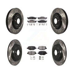 Transit Auto KDT-100230 Disc Brake Kit for 2009-2019 Ford Explorer, Ford Flex and More - Front and Rear
