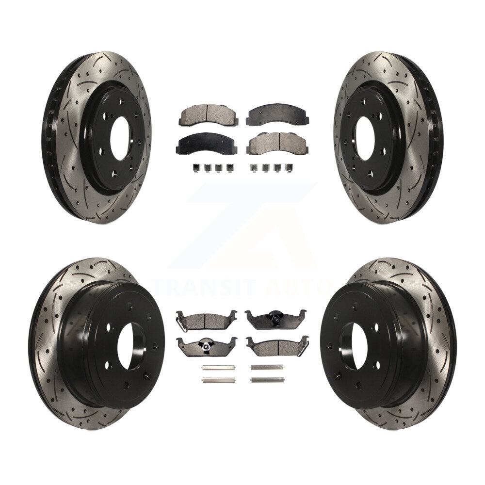 Transit Auto KDT-100233 Disc Brake Kit for 2010-2011 Ford F-150 - Front and Rear