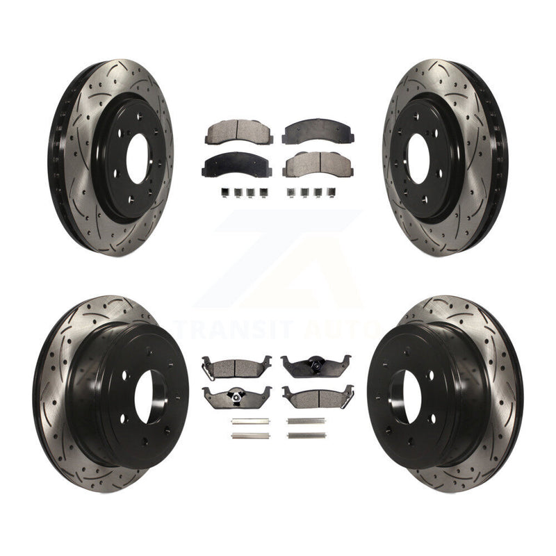 Transit Auto KDT-100233 Disc Brake Kit for 2010-2011 Ford F-150 - Front and Rear