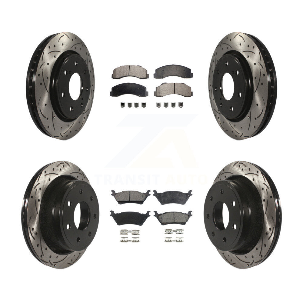 Transit Auto KDT-100234 Disc Brake Kit for 2012-2014 Ford F-150 - Front and Rear