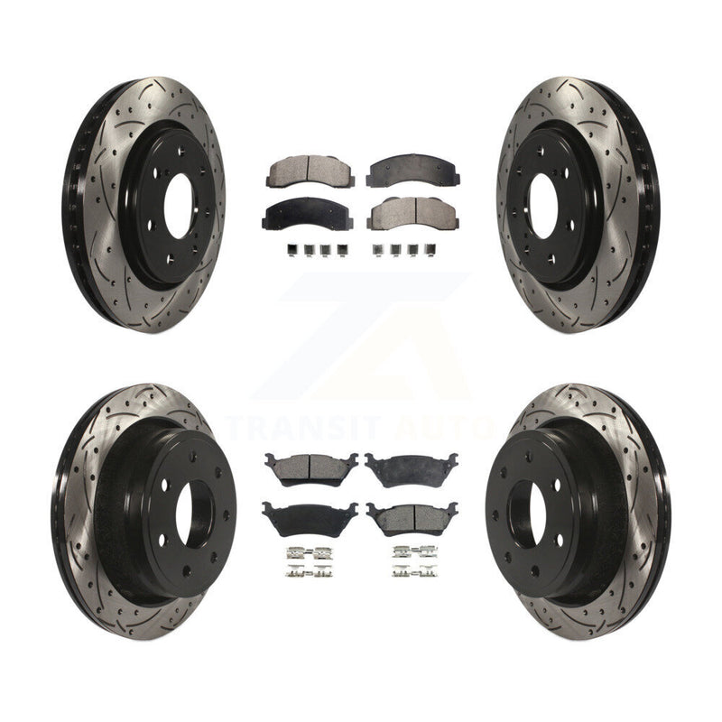 Transit Auto KDT-100234 Disc Brake Kit for 2012-2014 Ford F-150 - Front and Rear