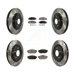 Transit Auto KDT-100235 Disc Brake Kit for 2011-2014 Ford Mustang - Front and Rear