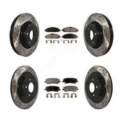 Transit Auto KDT-100245 Disc Brake Kit for 2015-2017 Ford Mustang - Front and Rear