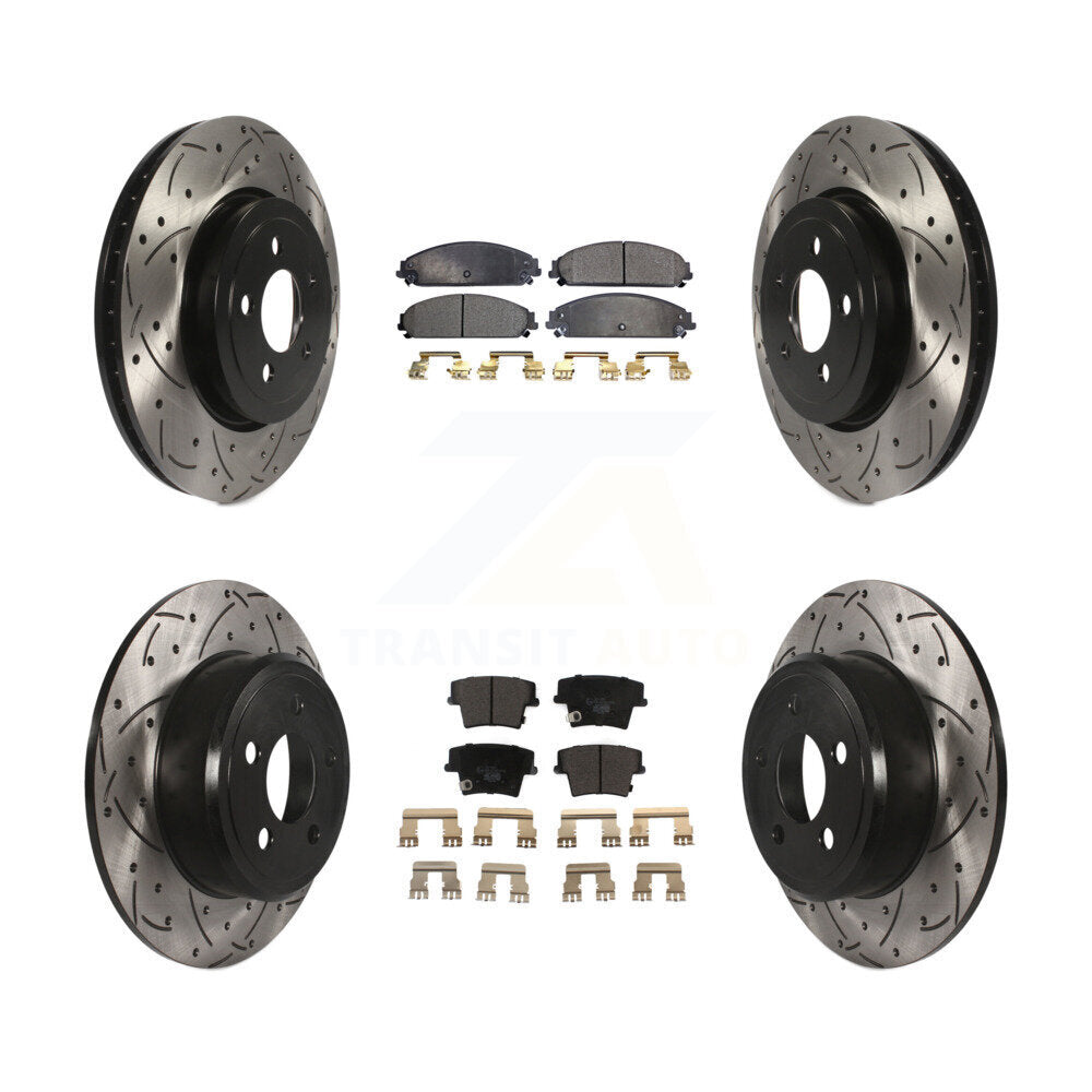 Transit Auto KDT-100255 Disc Brake Kit for 2005-2006 Chrysler 300 - Front and Rear