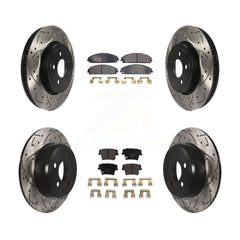 Transit Auto KDT-100255 Disc Brake Kit for 2005-2006 Chrysler 300 - Front and Rear