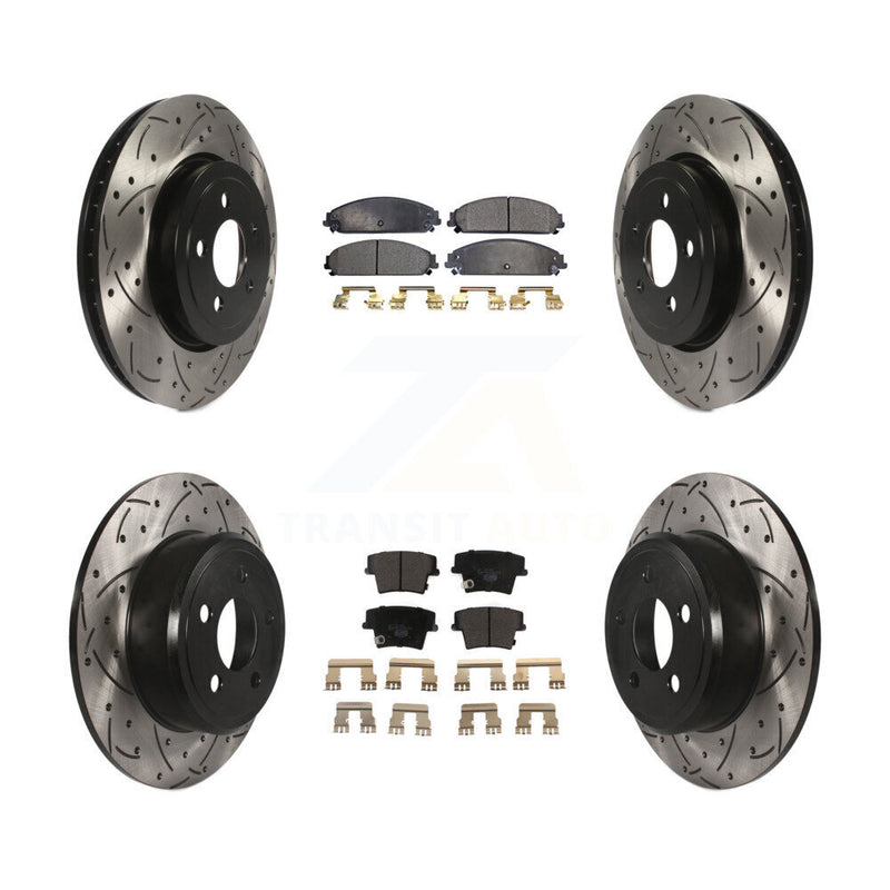 Transit Auto KDT-100255 Disc Brake Kit for 2005-2006 Chrysler 300 - Front and Rear