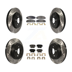 Transit Auto KDT-100256 Disc Brake Kit for 2005-2023 Dodge Challenger, Dodge Charger and More - Front and Rear