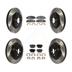 Transit Auto KDT-100257 Disc Brake Kit for 2006-2013 Dodge Charger - Front and Rear