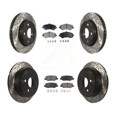 Transit Auto KDT-100265 Disc Brake Kit for 2007-2017 Jeep Wrangler - Front and Rear