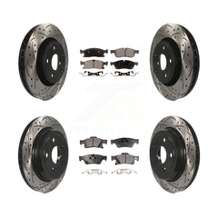 Transit Auto KDT-100269 Disc Brake Kit for 2022 Jeep Grand Cherokee WK - Front and Rear