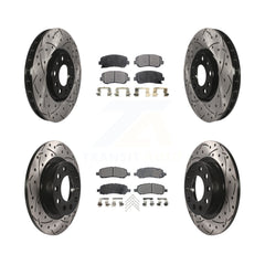 Transit Auto KDT-100271 Disc Brake Kit for 2013-2016 Dodge Dart - Front and Rear