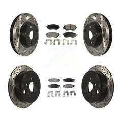 Transit Auto KDT-100274 Disc Brake Kit for 2011 Subaru Impreza - Front and Rear