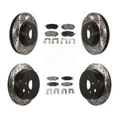 Transit Auto KDT-100275 Disc Brake Kit for 2012-2016 Subaru Impreza - Front and Rear