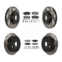 Transit Auto KDT-100276 Disc Brake Kit for 2008-2010 Subaru Impreza - Front and Rear