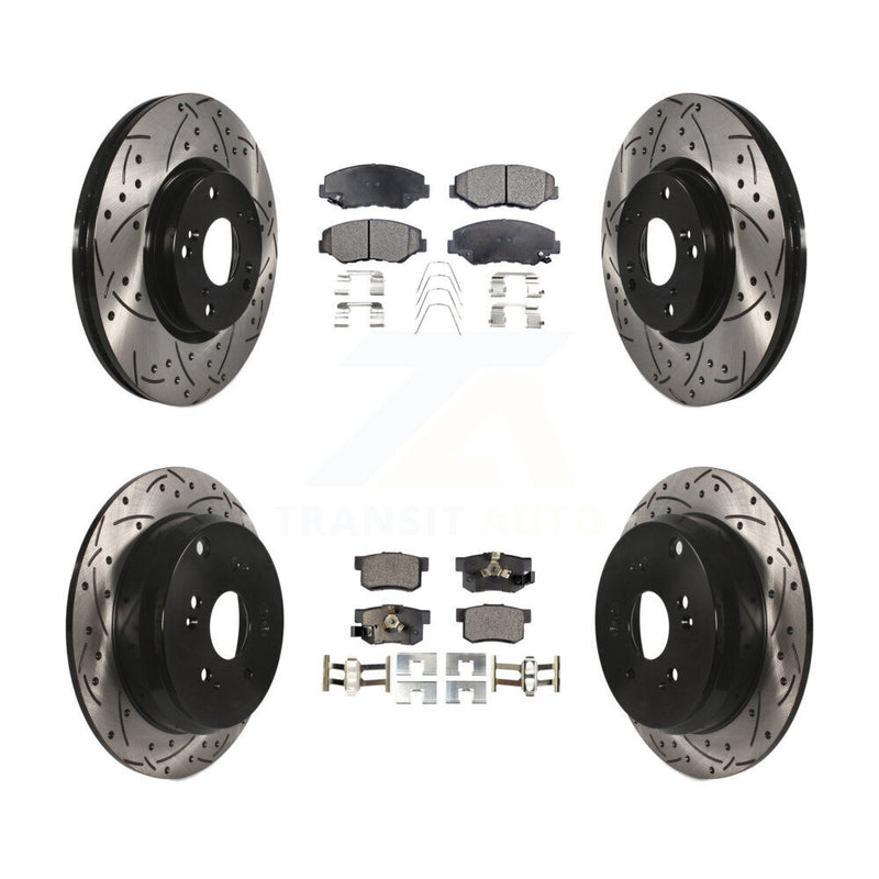 Transit Auto KDT-100290 Disc Brake Kit for 2005-2006 Honda CR-V - Front and Rear