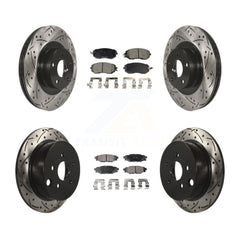 Transit Auto KDT-100296 Disc Brake Kit for 2013-2018 Subaru Crosstrek, Subaru Forester, Subaru XV Crosstrek - Front and Rear