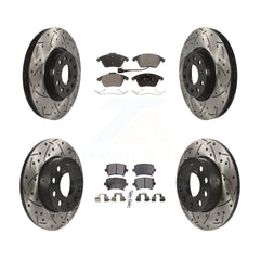 Transit Auto KDT-100300 Disc Brake Kit for 2006-2009 Audi A3, Audi A3 Quattro, Volkswagen Rabbit - Front and Rear