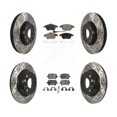 Transit Auto KDT-100301 Disc Brake Kit for 2008-2017 Volkswagen CC, Volkswagen GTI and More - Front and Rear