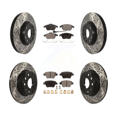Transit Auto KDT-100302 Disc Brake Kit for 2011-2015 Volkswagen Beetle, Volkswagen GTI - Front and Rear
