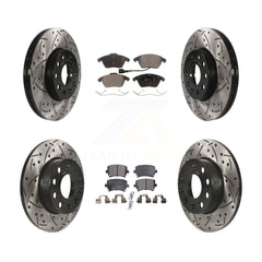 Transit Auto KDT-100307 Disc Brake Kit for 2006-2009 Volkswagen Rabbit - Front and Rear