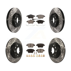 Transit Auto KDT-100308 Disc Brake Kit for 2013-2016 Volkswagen Beetle - Front and Rear