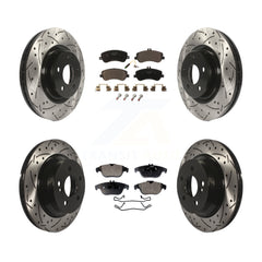 Transit Auto KDT-100326 Disc Brake Kit for 2010-2015 Mercedes-Benz GLK250, Mercedes-Benz GLK350 - Front and Rear